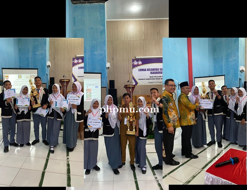 JUARA I LOMBA KADARKUM, SMAN 1 MUARA KELINGI WAKILI MUSI RAWAS DITINGKAT SUMSEL